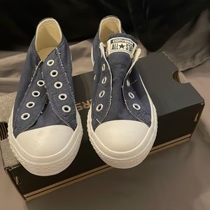 Converse kids slip on no lace 12.5 kids